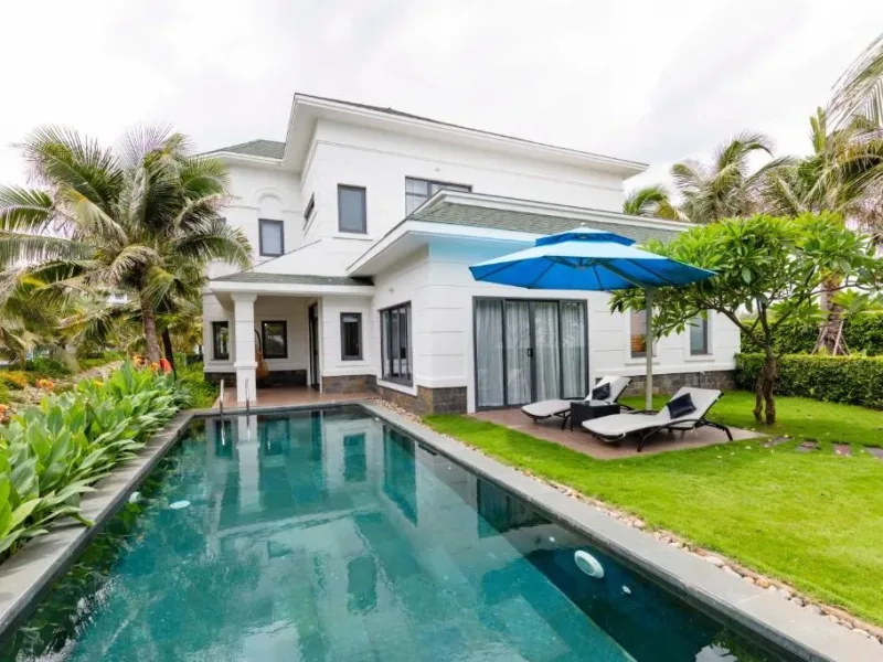Villa 4 phòng ngủ Le Palmier Hồ Tràm Resort